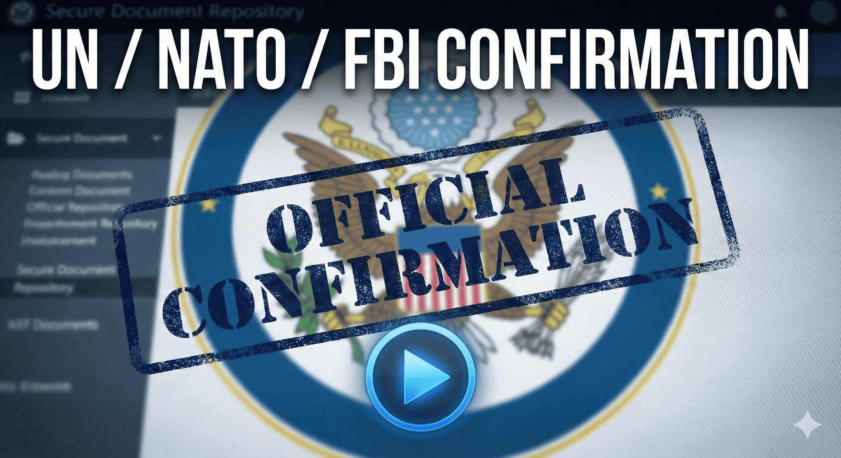 UN / NATO / FBI Confirmation