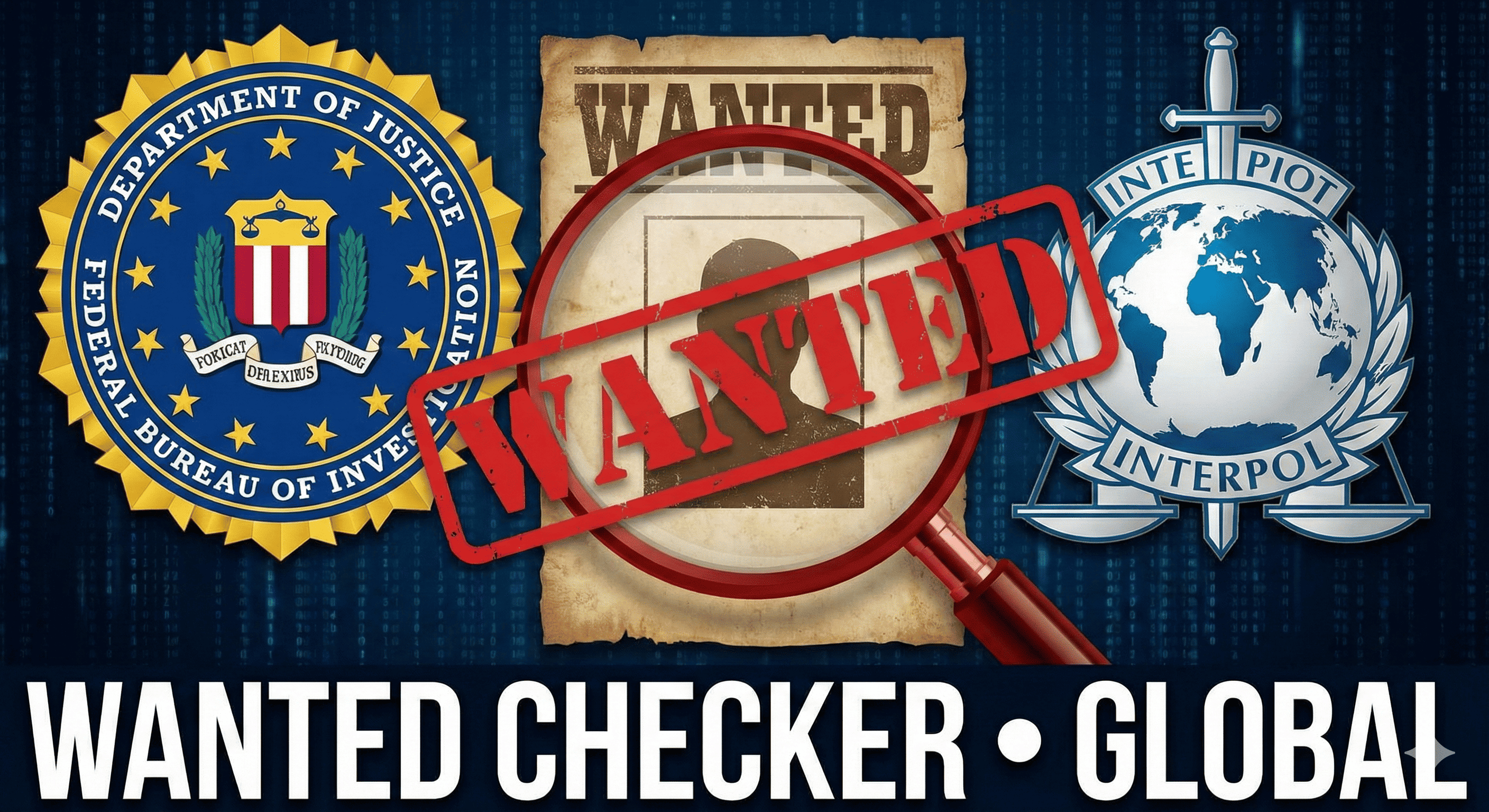 FBI / INTERPOL WANTED LIST CHECKER