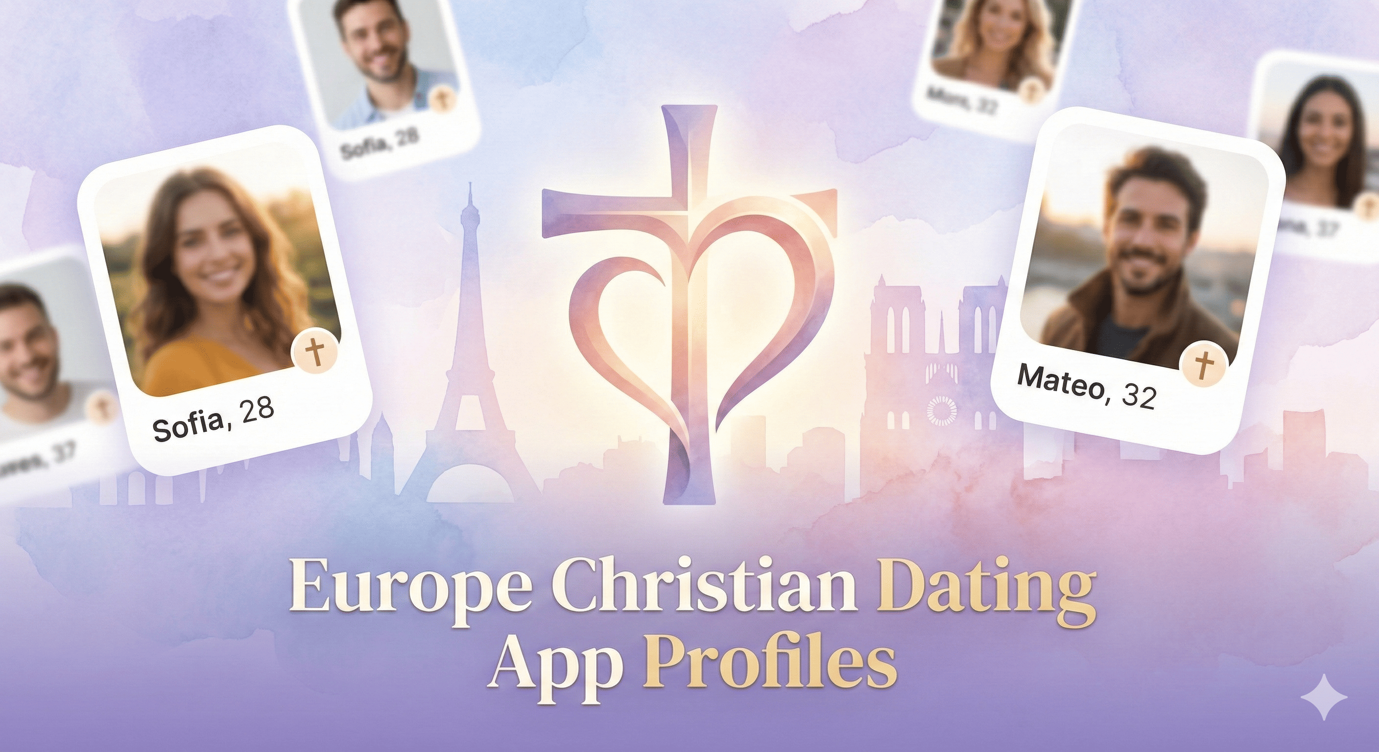 Europe Christian Dating App Profiles